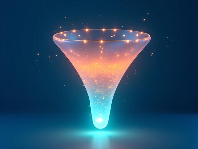 Illustration of a conversion funnel widening significantly from 'Before CRO' to 'After CRO' with more users reaching the 'Revenue' stage