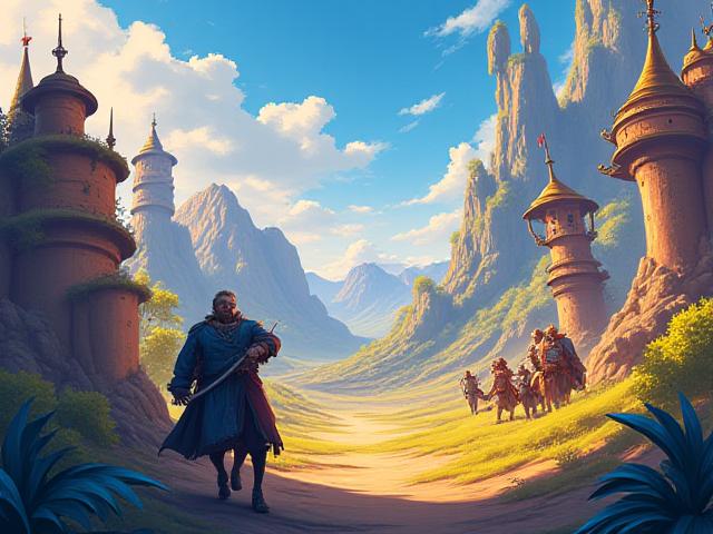 Screenshot of a vibrant mobile game start screen